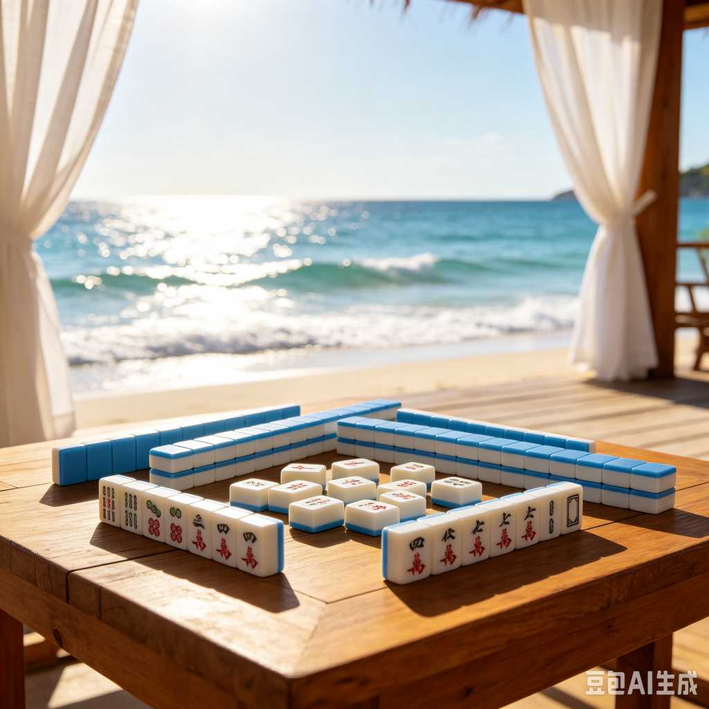 bamboo mahjong set